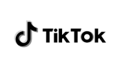 Logo von TikTok, der beliebten Kurzvideo-Plattform für virales Social Media Marketing.